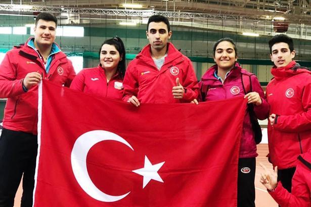 U20 Atletizm Milli Takımı'ndan 13 madalya
