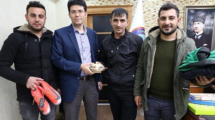Sporculara malzeme desteği