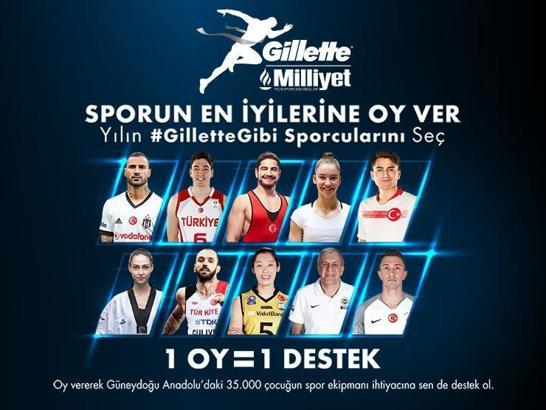Gillette Milliyet Yılın Spor Ödülleri! Sen de oy ver