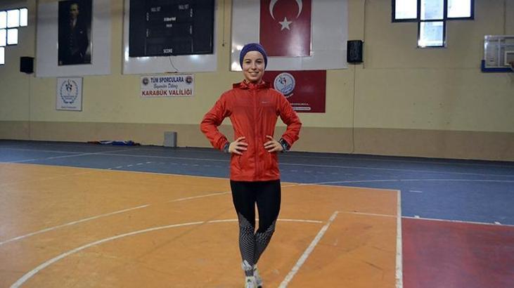 Milli sporcu Elif Aslan