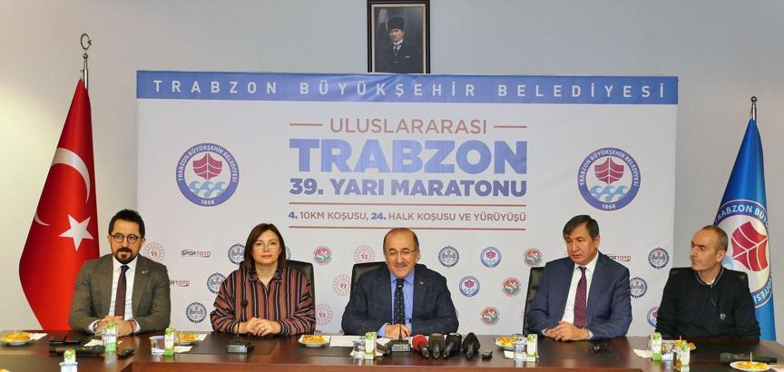 39. Uluslararası Trabzon Yarı Maratonu Pazar günü koşulacak