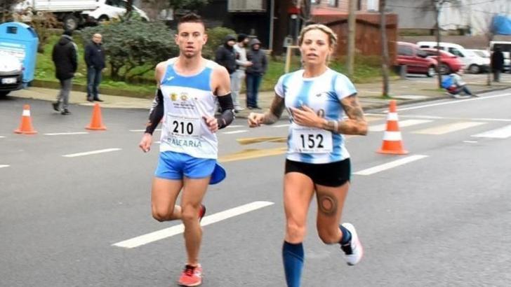 Trabzonsporlu Jose Sosa'nın eşi maratonda koştu