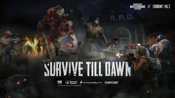 PUBG mobile Resident Evil 2'nin efsane zombileriyle buluşuyor