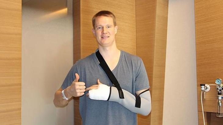 Beşiktaş Sompo Japan'da Robin Benzing ameliyat oldu