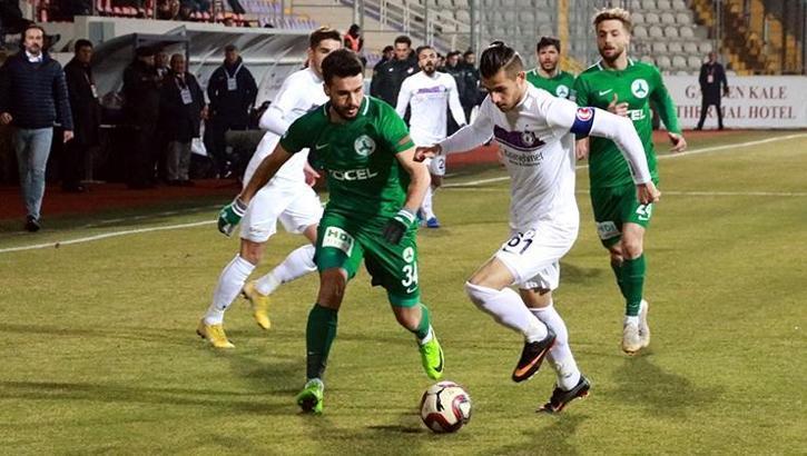 Giresunspor'da galibiyet özlemi 10 maça çıktı
