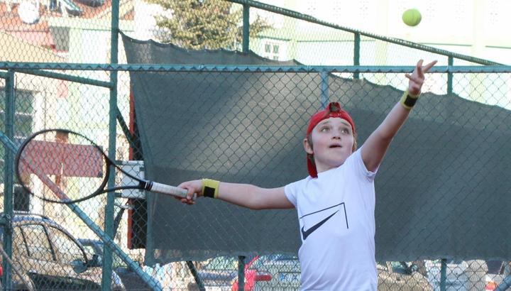 Burdur'da tenis heyecanı