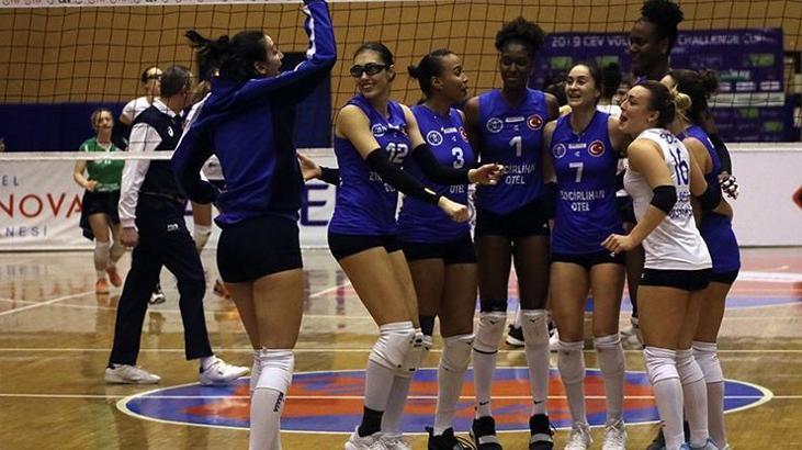 Aydın ilk yılında CEV Challenge Cup'ta final yolunda