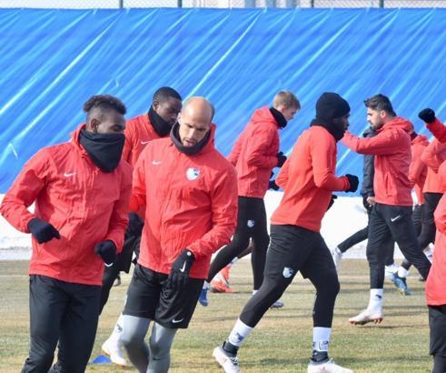 Erzurumspor'da Sivasspor maçı hazırlıkları sürdü