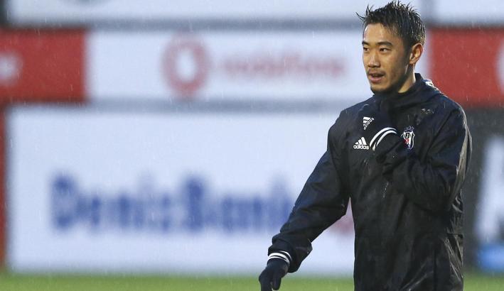 Shinji Kagawa idmanlarda uçuyor!