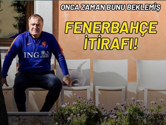 Advocaat'tan Fenerbahçe itirafı