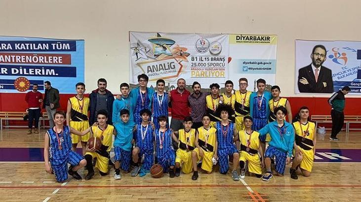 Diyarbakır'da basketbol müsabakaları tamamlandı