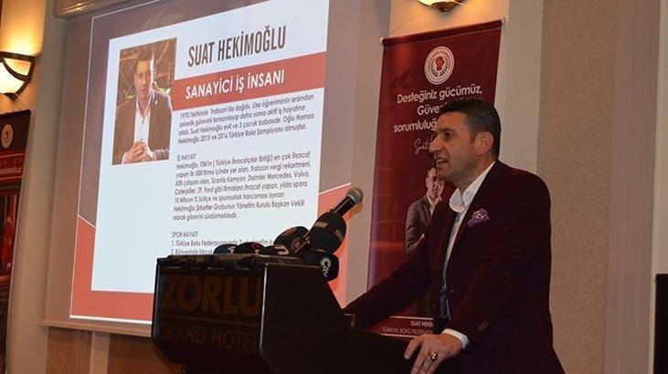 Suat Hekimoğlu, Boks Federasyonu başkanlığına aday