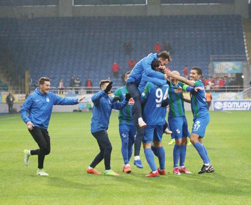 Zirve yarışçısı Çaykur Rize!