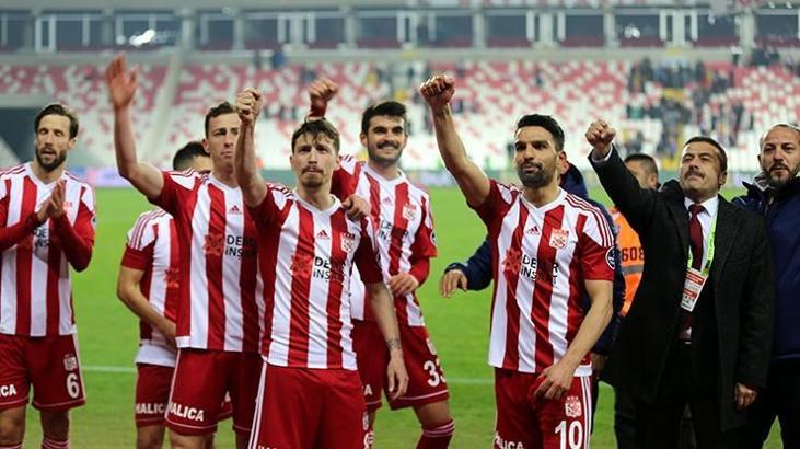 Sivasspor, iç saha serisini 9 maça yükseltti