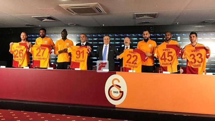 Galatasaray'ın altı yeni transferi imzayı attı!