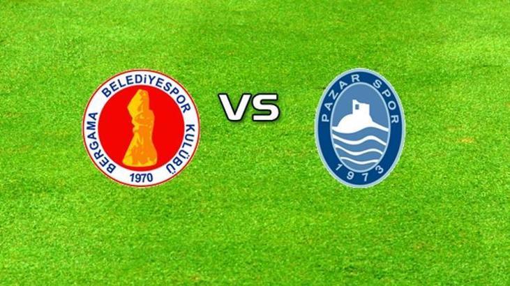 Bergama Belediyespor-Pazarspor: 0-2