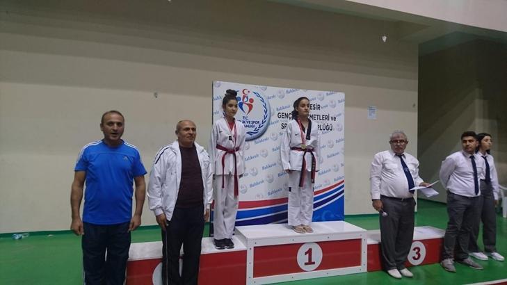 Genç taekwondoculardan 14 kota