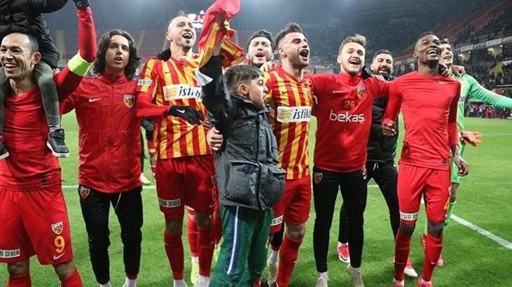 Kayserispor galibiyet sayısını 8 yaptı
