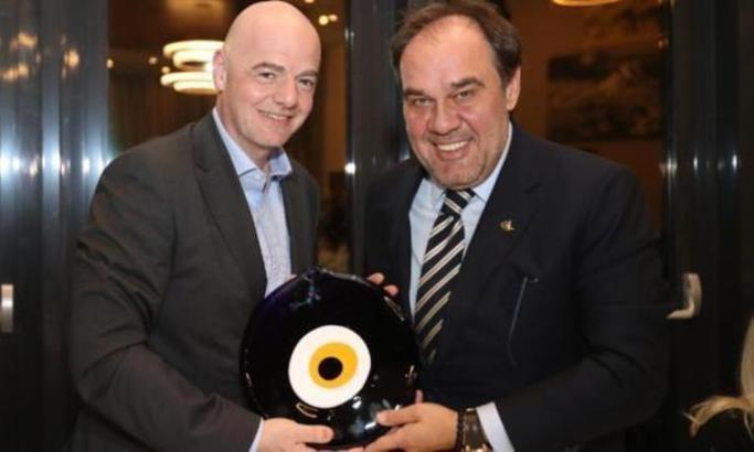 İnfantino: En sevdiğim hakem Cüneyt Çakır