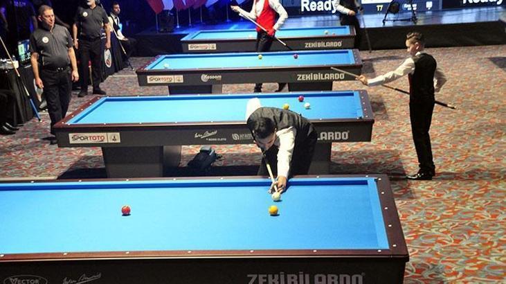 3 Bant Bilardo Dünya Kupası Türkiye ayağı başladı
