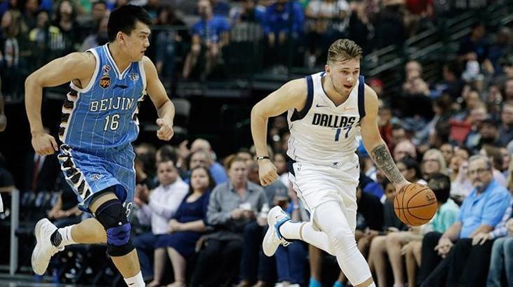 Luka Doncic sahne aldı
