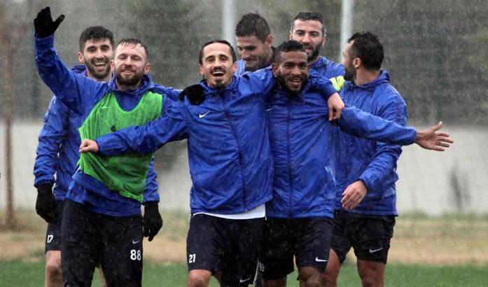 Antalyaspor, Medipol Başakşehir maçı hazırlıklarını sürdürüyor