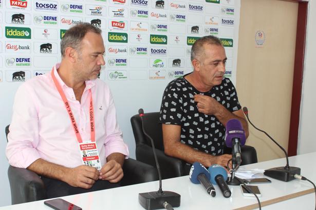 Murat Sönmez: “Hatayspor'un geleceği için önemli 1 puan”