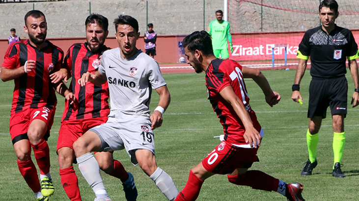 Anagold 24 Erzincanspor - Gazişehir Gaziantep FK maç sonucu: 2-1