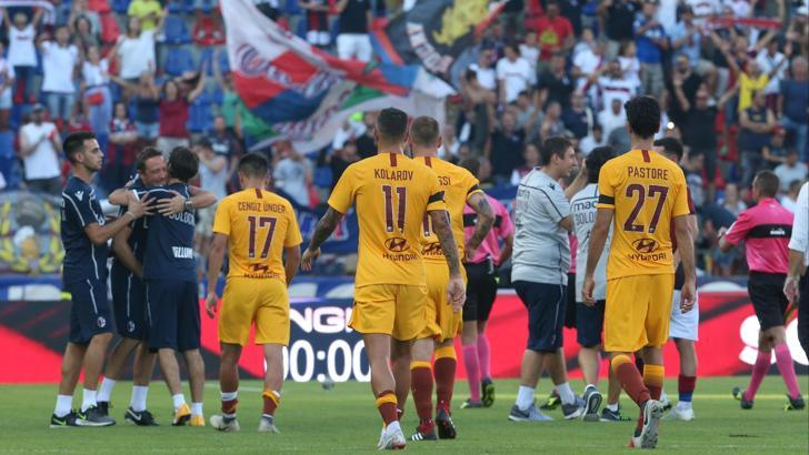 Cengiz Ünder'li Roma, Bologna deplasmanında kayıp