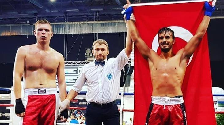 Adanalı Mahsum Teker kick boksta dünya şampiyonu oldu