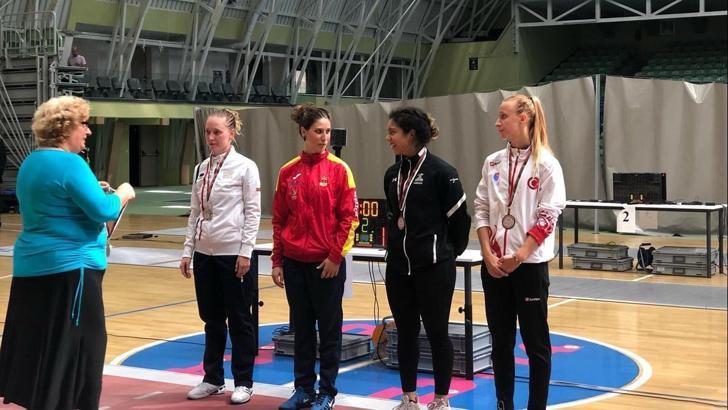 Eskrimde üçüncü madalya Iryna Shchukla'dan