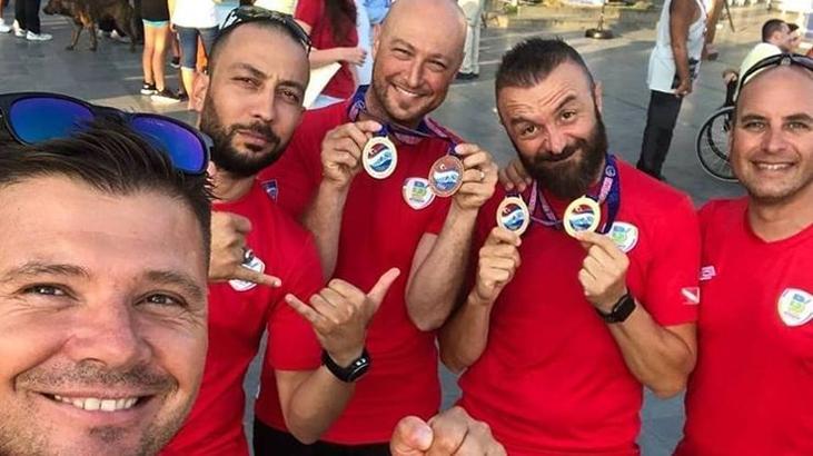 Rüstem Derin, Türkiye Açık Deniz Türkiye serbest dalış şampiyonu oldu