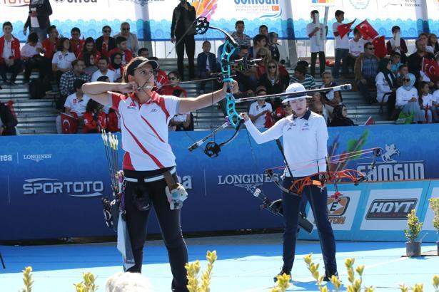 Okçuluk Dünya Kupası Finalleri Samsun'da başladı