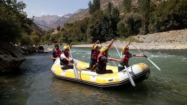 Hakkari Cilo Rafting takımı şampiyona yolunda