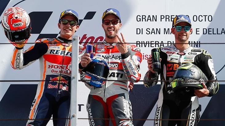 San Marino'nun galibi Dovizioso