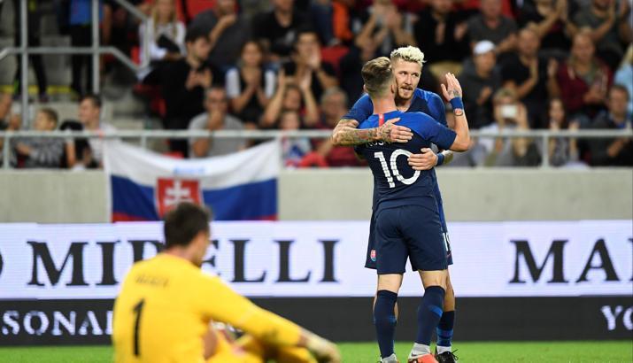 Trabzonsporlu Juraj Kucka, Slovakya'da coştu