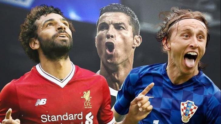 Luka Modric, Cristiano Ronaldo ve Muhammed Salah son üçe kaldı!