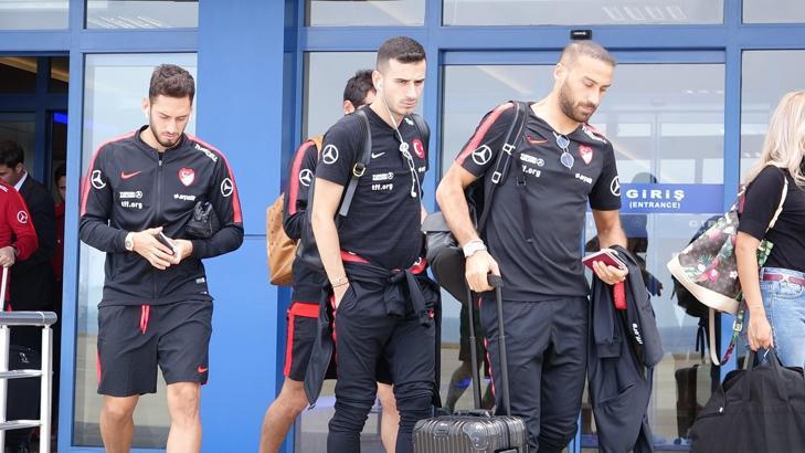 A Milli Futbol Takımı Stockholm'e gitti