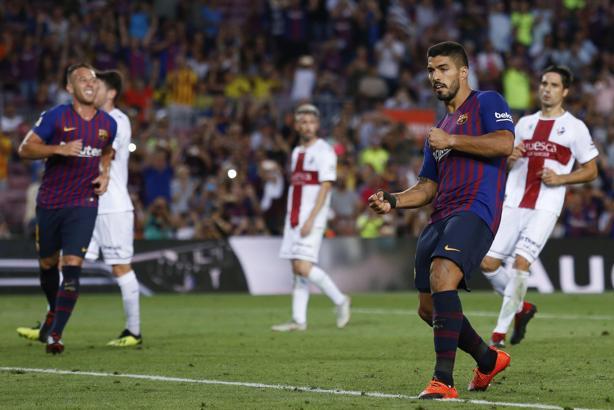 Barcelona, Huesca'yı 8 golle geçti