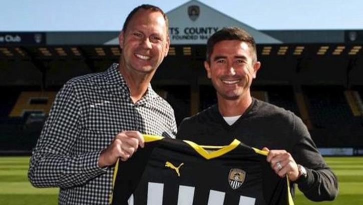 Harry Kewell, Notts County'nin teknik direktörü oldu