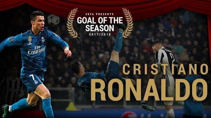 Sezonun en iyi golü Ronaldo'dan