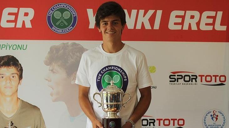 Yankı Erel'in hedefi Wimbledon tekler şampiyonluğu