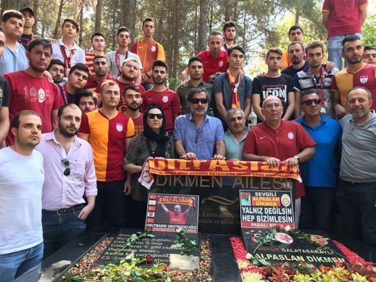 Galatasaray Kulübü, Alpaslan Dikmen'i unutmadı