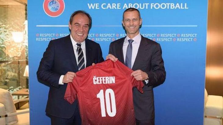 TFF, UEFA Başkanlık seçiminde Ceferin'i destekleyecek