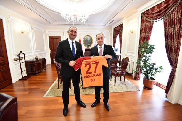 Galatasaray'dan Abdulhamit Gül ve Murat Kurum'a ziyaret
