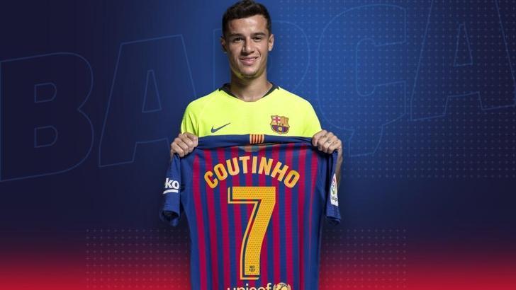 Barcelona'da 7 numara Coutinho'ya verildi