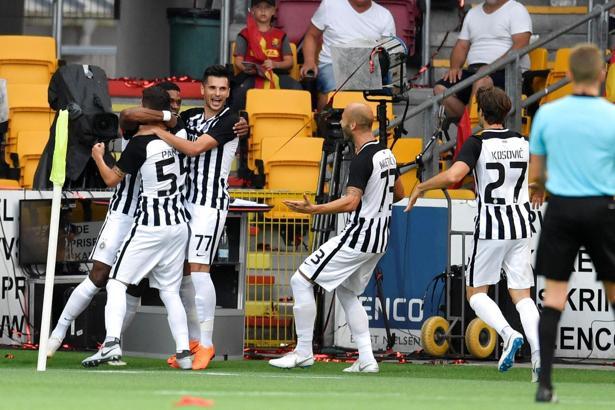 Nordsjaelland'ı deviren Partizan avantajı kaptı