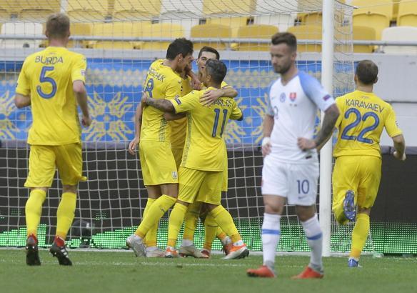 Ukrayna - Slovakya maç sonucu 1-0