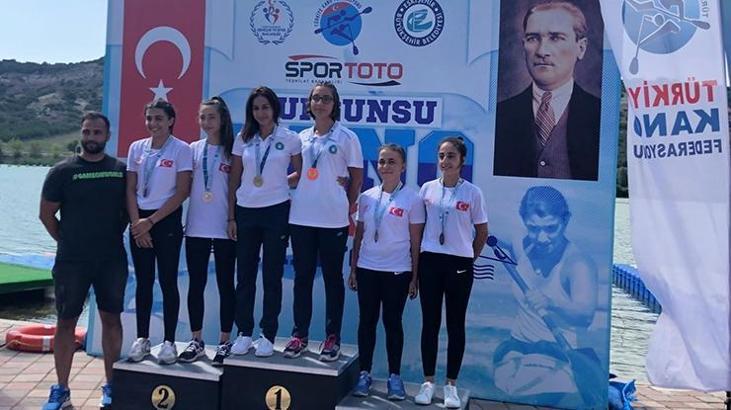 Bursa Büyükşehir Belediyespor Kano Takımı zirvede
