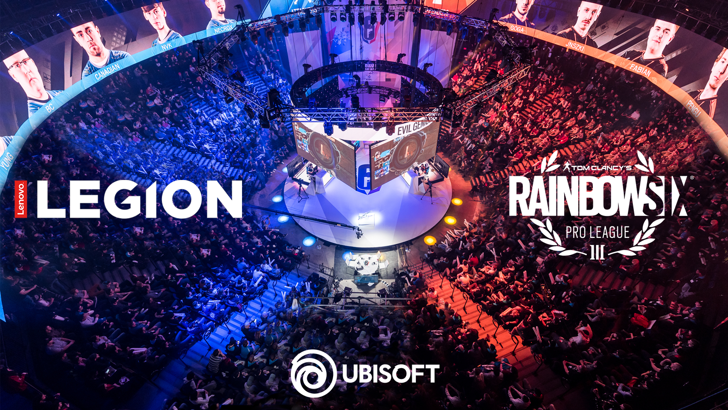 Lenovo Legion Tom Clancy'nin Rainbow Six Siege Oyunu Ligi'nin resmi bilgisayar ve monitör sponsoru oldu